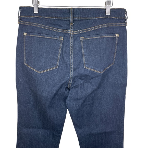 NYDJ Straight Fit Lift Tuck Technology Dark Wash Jeans Size 12 - Picture 4 of 13